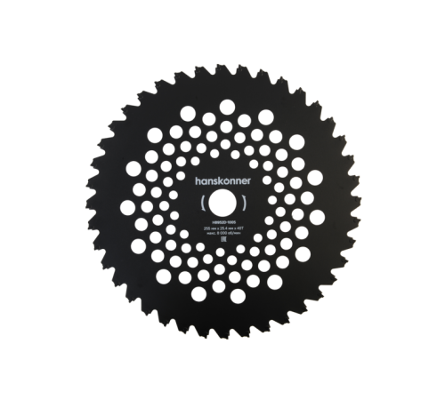 Фреза для бензотрим., Strong 255мм x 25,4x40, с тверд. Напайк., Hanskonner