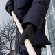 Перчатки трикотажные, акрил, черный, оверлок Сибртех