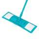 Швабра 120 см с пластик. складной подошвой, насадка из микрофиб, рукоятка телескоп., Home Palisad