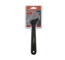 Разводной ключ, 200 мм, зев 24мм, обливная ПВХ рукоятка, Sturm!