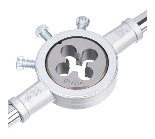 Набор метчиков и плашек М2-М18, 110 шт, металлический кейс Matrix