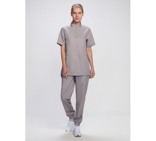 Костюм женский Сити-002 (тк.Смесовая,145) MedLine, св.серый Костюм женский Сити-002 (тк.Смесовая,145) MedLine, св.серый