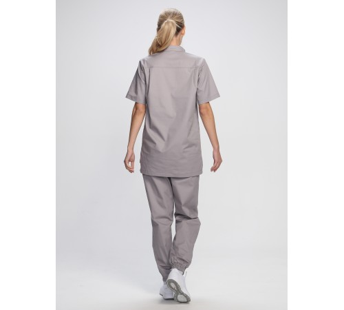 Костюм женский Сити-002 (тк.Смесовая,145) MedLine, св.серый Костюм женский Сити-002 (тк.Смесовая,145) MedLine, св.серый