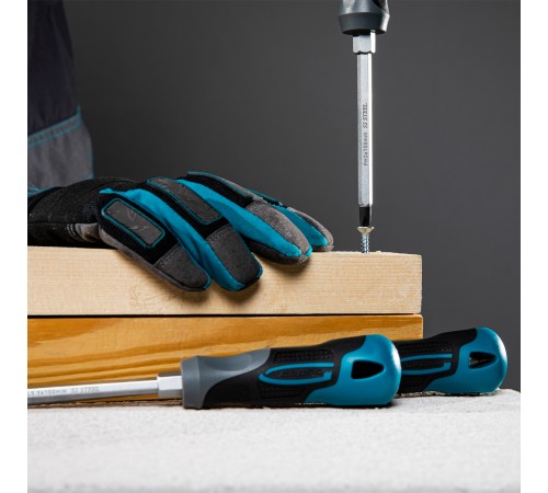 Набор отверток 6 шт, S2, трехкомпонентная рукоятка Gross