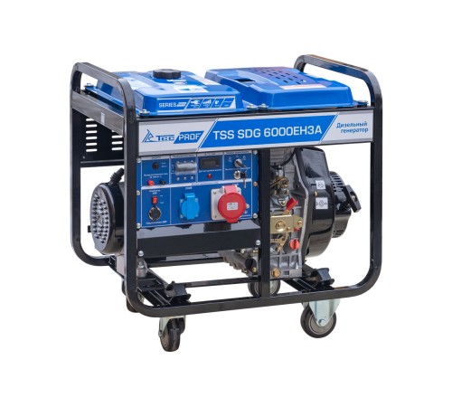 Дизель генератор TSS SDG 6000EHA с АВР Дизель генератор TSS SDG 6000EHA с АВР