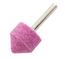 Шарошка абразивная, конус, 25 x 25 x 6 мм, F46, 3 шт Matrix