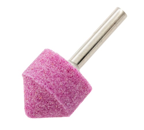 Шарошка абразивная, конус, 25 x 25 x 6 мм, F46, 3 шт Matrix