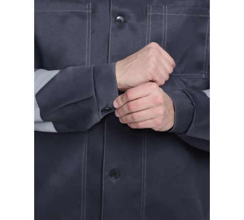 Костюм Легион-1 СОП (тк.Смесовая,210) брюки, т.серый/красный