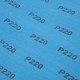 Шкурка на тканевой основе, P 220, 1000 мм х 20 м, водостойкая Matrix