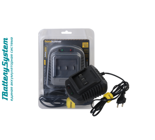 HBC2004 зарядное устройство Hanskonner, 18В, 1BatterySystem, 4.0A