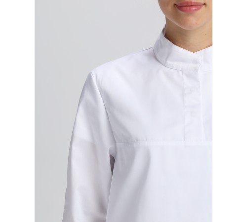 Костюм женский ХАССП-Стандарт NEW (тк.Смесовая,160), белый