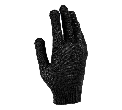 Перчатки трикотажные, х/б, 200 пар, ПВХ точка, 4 нити, 10 класс Сибртех