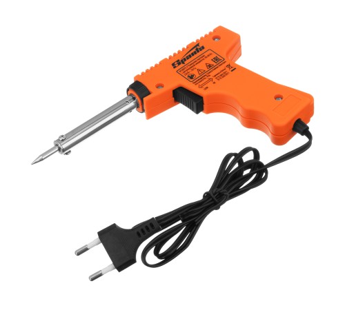 Паяльник-пистолет с регулировкой мощности 30-60 Вт, 220 В Sparta
