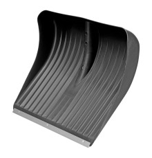 Лопата для уборки снега пластиковая, 450 х 430 мм, без черенка, Сибртех