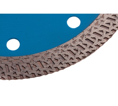 Диск алмазный, сплошной 115 х 22.2 мм, тонкий, сухая/мокрая резка Барс