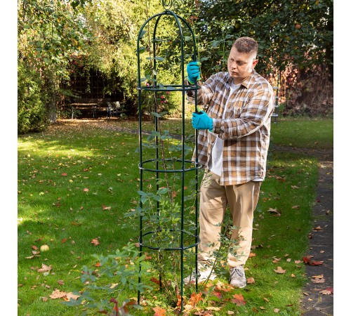 Колонна садовая декоративная для вьющихся растений, 205 х 38 см, круглая Palisad Колонна садовая декоративная для вьющихся растений, 205 х 38 см, круглая Palisad