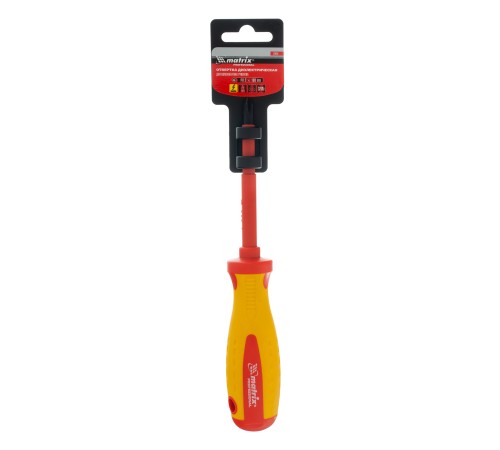 Отвертка Insulated, PH2 x 100 мм, CrMo, до 1000 В, двухкомпонентная рукоятка Matrix Professional