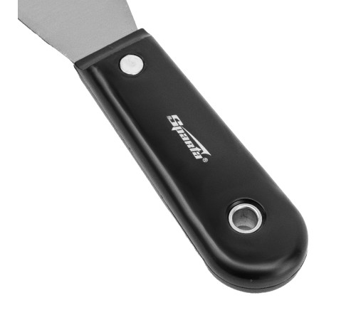 Шпательная лопатка стальная, 50 мм, полированная, пластмассовая ручка Sparta