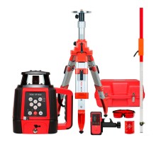 Комплект: ротационный нивелир RGK SP-800 + штатив RGK SH-170 рейка RGK LR-2