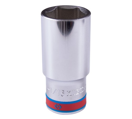 Головка торцевая глубокая шестигранная 1/2", 1-1/16", дюймовая KING TONY 423534S Головка торцевая глубокая шестигранная 1/2", 1-1/16", дюймовая KING TONY 423534S