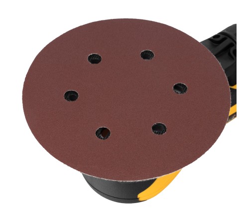 Машина шлифовальная орбитальная бесщет OS-150-BL, 350 Вт, 4000-10000 об/мин Denzel