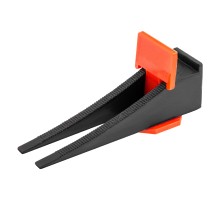 Система выравнивания плитки (СВП) комплект: зажимы, клинья (50/50 шт) упаковка ведро Сибртех