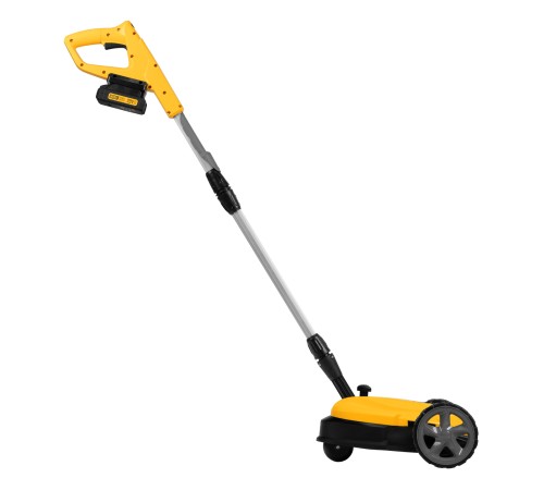 Портативная аккумуляторная газонокосилка CLM-22, Li-ion, 20В, 220 мм // Denzel