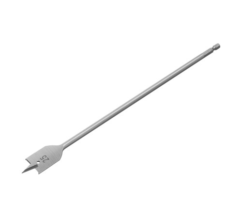 Сверло по дереву перовое удлиненное, 25 х 300 мм, шестигранный хвостовик Matrix