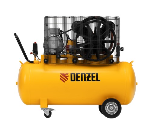 Компрессор воздушный рем. привод BCV 5500-T/200, 5,5 кВт, 200 литров, 850 л/мин Denzel Компрессор воздушный рем. привод BCV 5500-T/200, 5,5 кВт, 200 литров, 850 л/мин Denzel