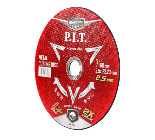 Диск отрезной по металлу P.I.T. ACTW01-1803