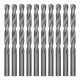 Сверло по металлу, 10 мм, полированное, HSS, 10 шт, цилиндрический хвостовик Matrix