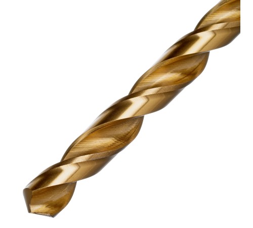 Сверло спиральное по металлу 8 x 300 мм, HSS, нитридтитановое покрытие Matrix