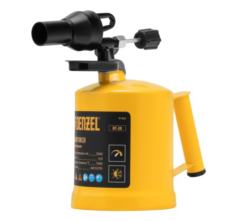 Паяльная лампа DENZEL, ВТ-20, 2 л