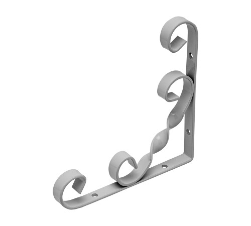 Кронштейн декоративный, 150 х 150 мм, белый Сибртех