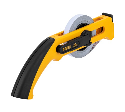 Рулетка геодезическая 20 м х 13 мм, открытый корпус, металлическая лента Denzel Рулетка геодезическая 20 м х 13 мм, открытый корпус, металлическая лента Denzel