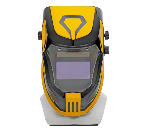 Щиток защитный лицевой (маска сварщика) F9, см. окно 100x60, Real Color, DIN 4-8/9-13// Denzel