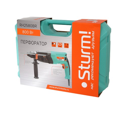 Перфоратор SDS Plus Sturm! RH2580BR