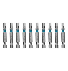 Бита HEX 5х50мм, сталь S2, шестигр., 10 шт. Gross