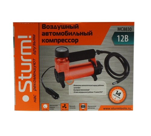 Автомобильный компрессор Sturm! MC8830