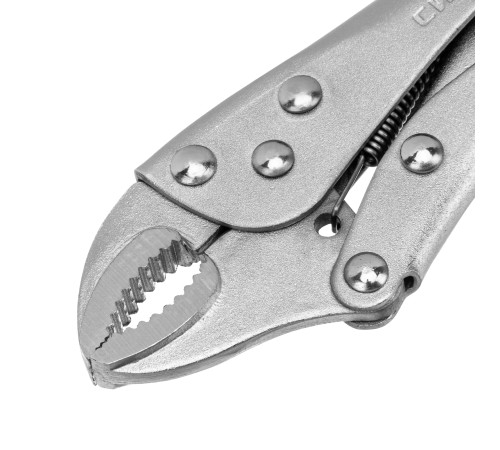 Зажим ручной, полукруглый захват, 180 мм Сибртех