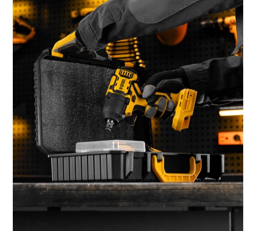 Гайковерт ударный аккумуляторный бесщет. CIWH-BL-20-500, Li-Ion, 20 В// Denzel