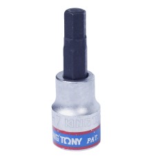 Насадка (бита) торцевая 3/8", Hex, 7 мм, L = 50 мм KING TONY 302507