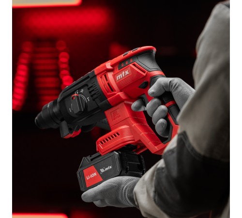 Перфоратор аккумуляторный бесщет. RHB-BL-20-26, 3 Дж, Li-Ion, 20 В// MTX