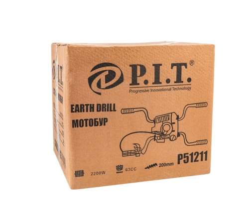 Мотобур бензиновый P.I.T. P51211