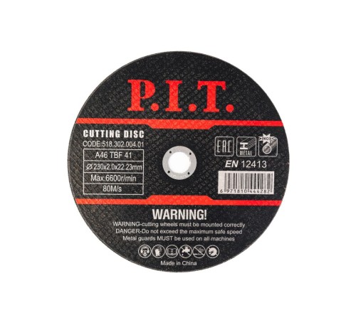 Диск отрезной по металлу P.I.T. 518.302.004.01