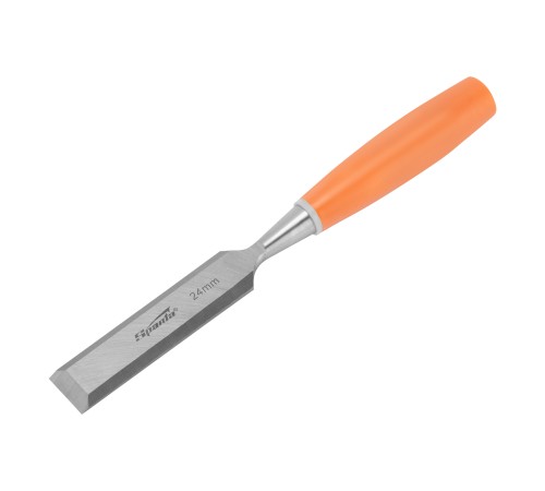Стамеска, 24 мм, плоская, пластиковая рукоятка Sparta