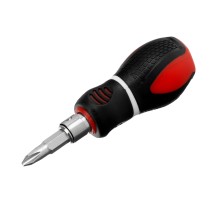 Отвертка комбинированная, SL6/PH2 х 38 мм, CrV, двухкомпонентная рукоятка Matrix