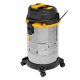 Пылесос строительный RVC30, 1400 Вт, бак 30 л, шланг 3 м, розетка с автосинхр. Denzel