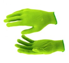 Перчатки Нейлон, 13 класс, цвет изумрудный, L