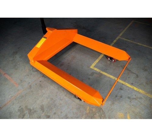 Тележка гидравлическая 2500 кг 1150х1150 мм TOR ZT для рулонов (полиуретановые колеса) уценка